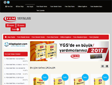 Tablet Screenshot of femdergi.com